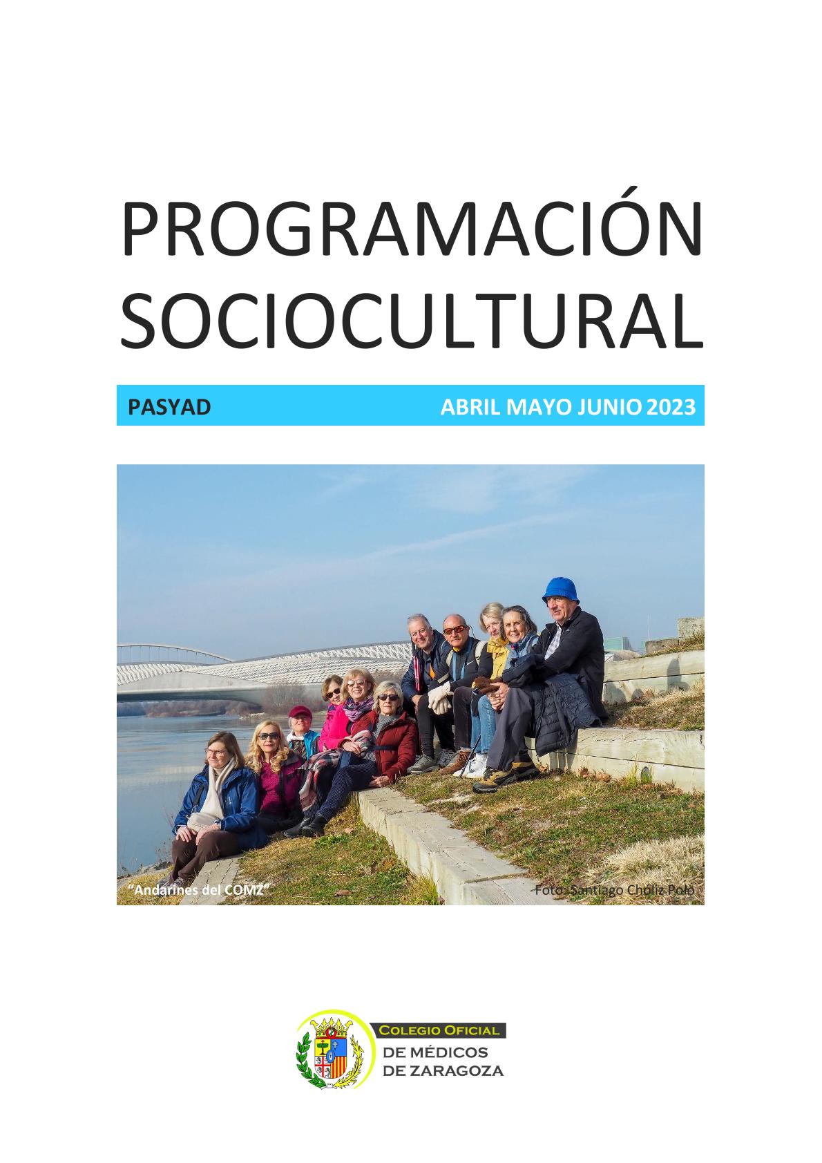 ProgramaciónSociocultural2023 segundo trimestre - Portada