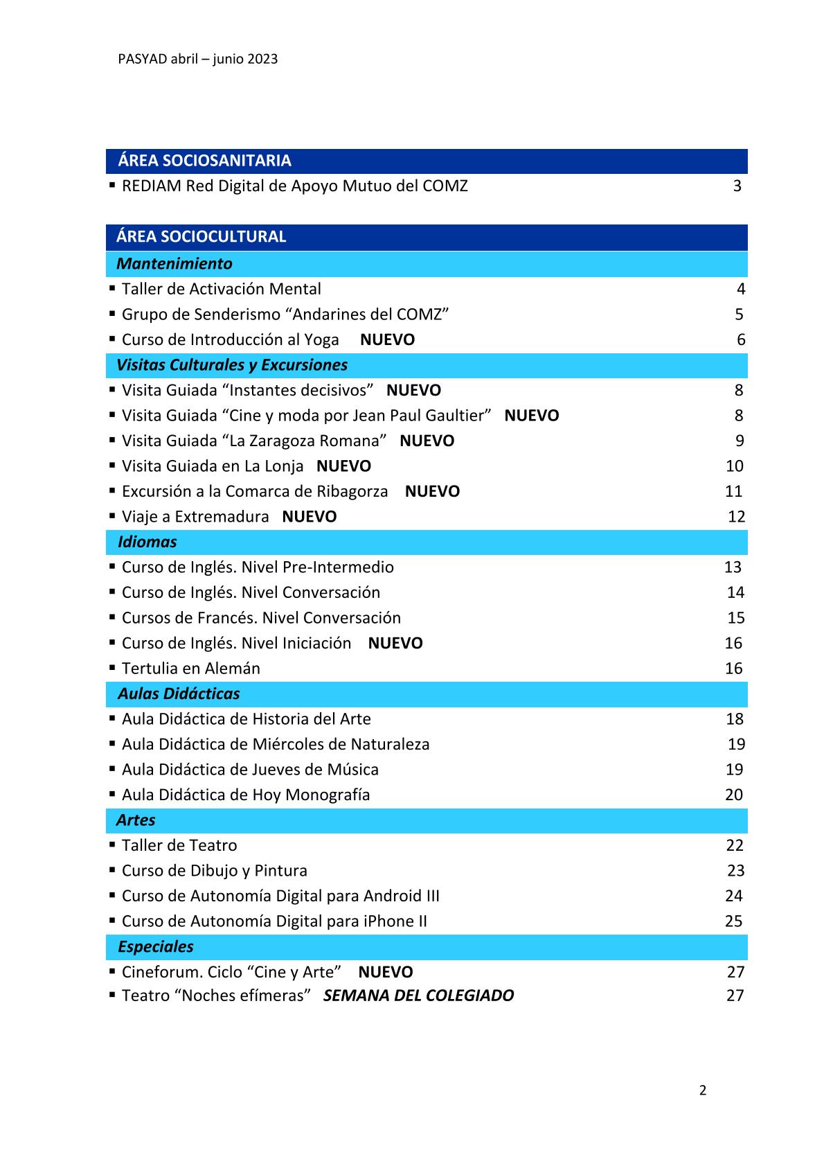 ProgramaciónSociocultural2023 segundo trimestre - Index
